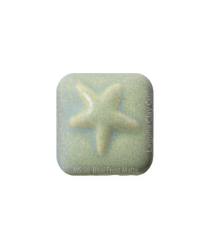 Laguna USA - Mid-fire Cone 5 Moroccan Series - MS-36, Blue Frost Matte (16oz)