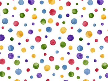 Chintz-Small Colourful Dots (Colour)