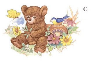 Separate Motives- Bear 2 (Large) 2pcs