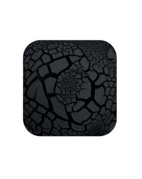 Laguna USA - Mid-fire Cone 5 Crystal Blossom & Dry Lake Series - DL-105 Black Ore (16oz)