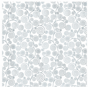 DECORPRINT Decal Paper Chintz - SWEET CHINTZ SILVER 20x20cm
