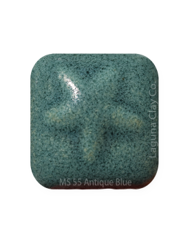 Laguna USA - Mid-fire Cone 5 Moroccan Series - MS-55, Antique Blue (16oz)