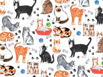 Chintz-Cats (Colour)