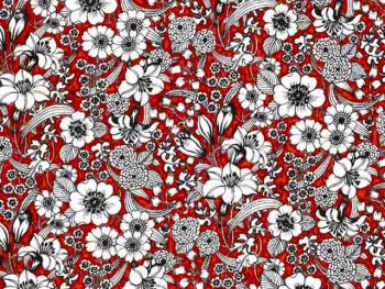 Chintz-Valencia (Red)