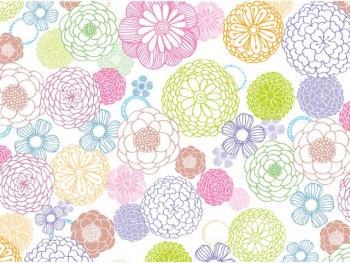 Chintz-Dahlia (pink)