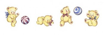Separate Motives- Toy Bear(Small) 5pcs