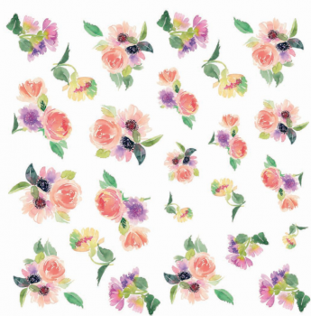DECORPRINT Decal Paper Chintz - SEAMLESS PATTERN 20x20cm