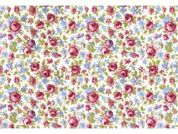 Chintz-Small Rose (Pink)