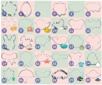 Cookie Cutter (10 pcs)