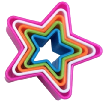 Star Shape Cookie Cutter Set