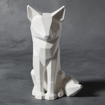 Bisque SB-1491 Faceted Fox