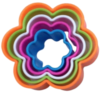Flower Shape Cookie Cutter Set