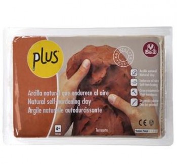 Sio-2 PLUS® Natural self-hardening clay - TERRACOTTA (Non-fired) 