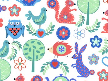 Chintz-Forest (Colour)