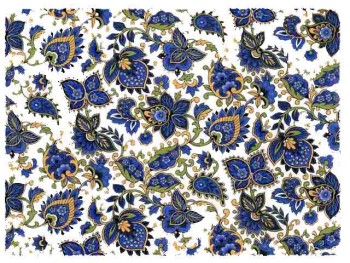 Chintz-Paisley (Blue)