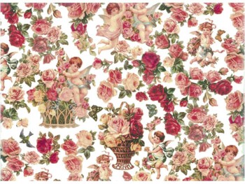 Chintz-Cherubs (Pink)