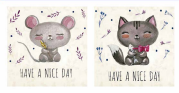 DECORPRINT Decal Paper - Have A Nice Day 2 10x5cm