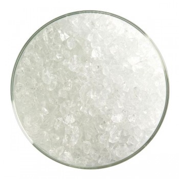 BULLSEYE Transparent Glass Coarse Frit Clear Transparent (4oz)