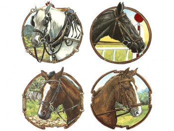 Separate Motives-Horses (130x130mm)