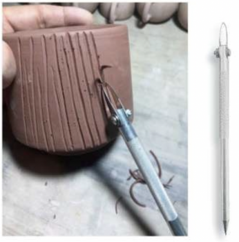 Stainless Steel Carving Tools - D