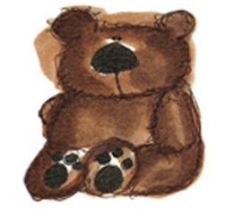 Separate Motives-Little Bear 3 (25x25mm)