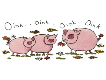 Separate Motives- Piggys(195x80mm)