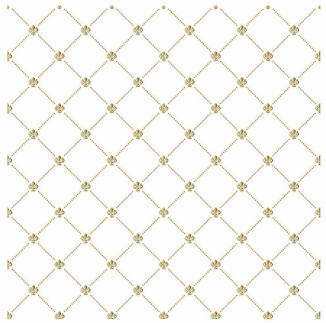 DECORPRINT Decal Paper Chintz -Golden Lys 20x20cm