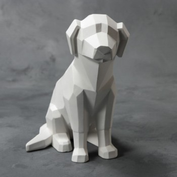 Bisque SB-1516 Faceted Dog