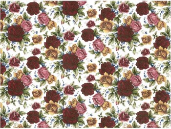 Chintz-Small Cottage Rose (Colour)