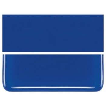 BULLSEYE Opalescent Glass Sheet Deep Blue (10