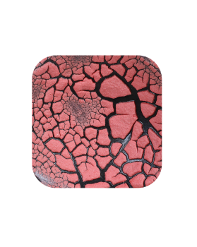 Laguna USA -  Mid-fire Cone 5 Crystal Blossom & Dry Lake Series - DL-108 Lava Lake Red (16oz)