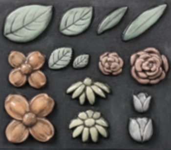 Flowers & Leaves Press Mold
0.75