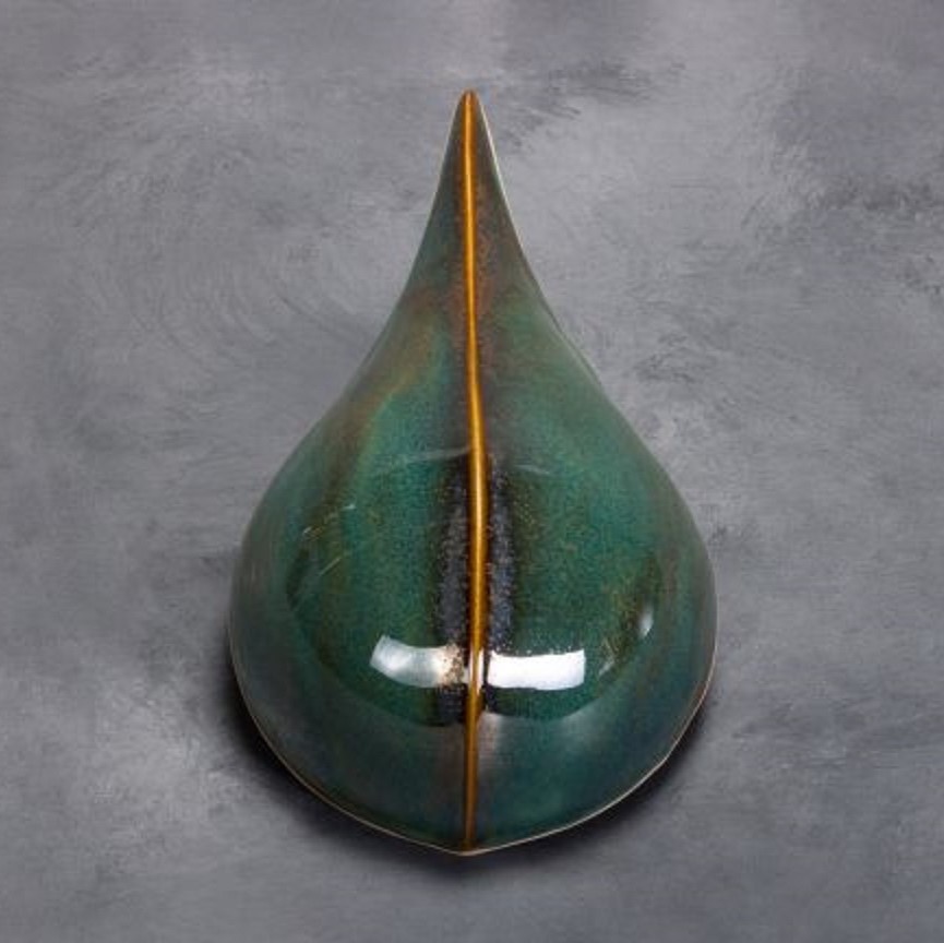 SW-108 Green Tea over SW-104 Black Walnut fired to cone 6