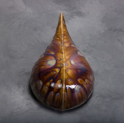 SW-180 Desert Dusk over SW-107 Dunes fired to cone 10