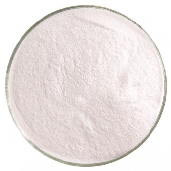 BULLSEYE Opalescent Glass Fine Powder Petal Pink (4oz)
