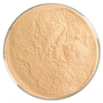 BULLSEYE Transparent Glass Fine Powder Red Transparent (4oz)