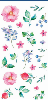 DECORPRINT Decal Paper - Pomegranate 10x20cm