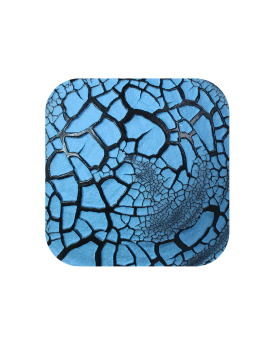 Laguna USA -  Mid-fire Cone 5 Crystal Blossom & Dry Lake Series - DL-104 Glacier Ice (16oz)