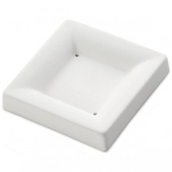 BULLSEYE Square Plate S, Simple Curve