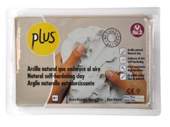 Sio-2 PLUS® Natural self-hardening clay - WHITE (Non-fired) 