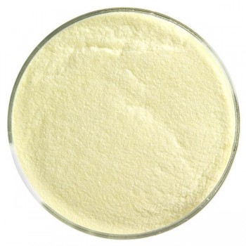 BULLSEYE Transparent Glass Fine Powder Yellow Transparent