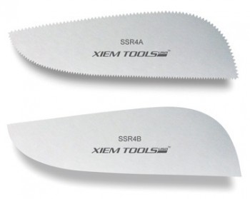 XIEM TOOLS Stainless Steel Rib Set Set D - Long (2 pcs)