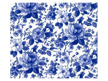 Chintz - Peony (Blue)