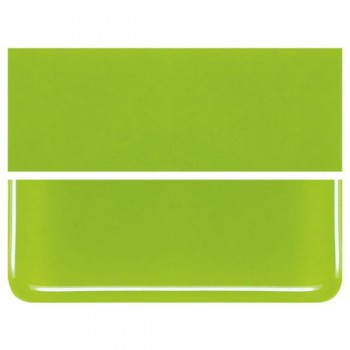 BULLSEYE Opalescent Glass Sheet Spring Green (6